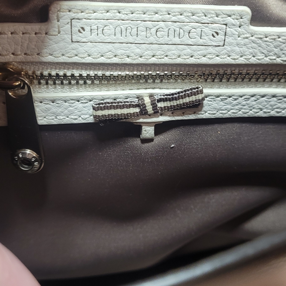 Henri Bendel Blush Leather Shoulder Bag - Picture 5 of 5